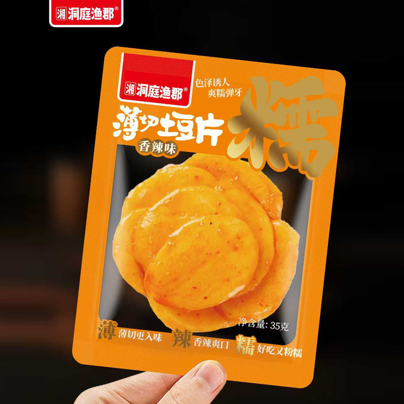 洞庭渔郡系列：薄切土豆片（香辣味）